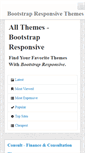 Mobile Screenshot of bootstrapresponsive.com